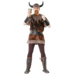 Dguisement viking homme - smiffys - taille l 52 - 54 - marron et noir - 6 lments