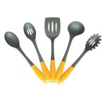 Deiss pro lot de 5 ustensiles de cuisine en nylon antiadhésif Deiss pro lot de 5 ustensiles de cuisine en nylon antiadhésif