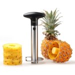 Deiss pro dvideur d?ananas (coupe - ananas) ? 2 en 1 coupe & trancheur ananas en acier inoxydable