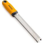 Rpe  fromage manuelle et zesteur dagrumes - deiss pro - acier inoxydable - ergonomique - jaune - 1 ...