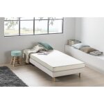 Deko dream matelas mousse 90 x 190 cm - confort ferme - epaisseur 12 cm - kietoa