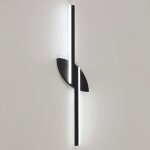 Delipop applique murale led moderne intrieur 14w - clairage design noir 3000k / 4000k / 6500k - luminaire ...