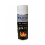Delkolor peinture haute temp�rature en a�rosol - 400ml (couleur: blanc)