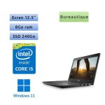 Dell latitude 5280 - windows 11 - i5 8go 240go ssd - 12. 5 - webcam - ordinateur portable pc Dell latitude 5280 - windows 11 - i5 8go 240go ssd - 12. 5 - webcam - ordinateur portable pc