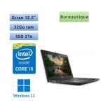 Dell latitude 5290 - windows 11 - i5 32go 2to ssd - 12. 5 - webcam - ordinateur portable pc Dell latitude 5290 - windows 11 - i5 32go 2to ssd - 12. 5 - webcam - ordinateur portable pc