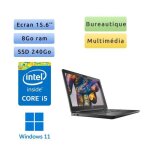 Dell latitude 5590 - windows 10 - i5 8go 240go ssd - 15. 6 - webcam - ordinateur portable pc