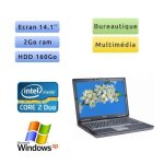 Dell latitude d630 - windows xp - c2d 2go 160go - 14. 1 - port serie - ordinateur portable pc