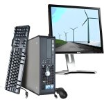 Dell optiplex 780 + ecran 19 - windows 7 - ordinateur tour bureautique Dell optiplex 780 + ecran 19 - windows 7 - ordinateur tour bureautique