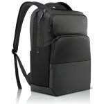Sac  dos dell pro backpack 17 - noir - 17 - fermeture clair - impermable - rembourrage en mousse