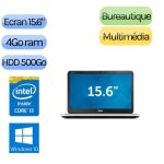 Dell vostro 2520 - windows 10 - i3 4gb 500gb - 15. 6 - webcam - grade b - ordinateur portable Dell vostro 2520 - windows 10 - i3 4gb 500gb - 15. 6 - webcam - grade b - ordinateur portable