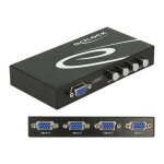 Commutateur pour moniteur - delock 87635 - 4 ports vga - connectivit filaire