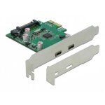 Delock pci express x1 card to 2 x external superspeed usb (usb 3. 2 gen 1) usb type - c female carte ... Delock pci express x1 card to 2 x external superspeed usb (usb 3. 2 gen 1) usb type - c female carte ...