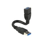 Rallonge de câble usb - delock - shapecable - usb 3. 0 - 15 cm - noir Rallonge de câble usb - delock - shapecable - usb 3. 0 - 15 cm - noir