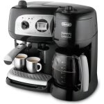 Delonghi bco 264. 1 - combin expresso cafetire - noir - caf moulu ou dosettes ese - pompe 15 bars ...