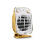 Chauffage soufflant - delonghi - hfs50b20. ye - 2000 w - jaune - rotatif