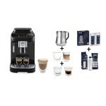 Delonghi machine à café avec broyeur - magnifica evo - 18l + 2 tasses + 2 verres + pichet à lait + filtre ... Delonghi machine à café avec broyeur - magnifica evo - 18l + 2 tasses + 2 verres + pichet à lait + filtre ...