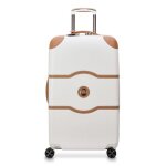 Delsey paris valise blanc pour femme et homme - chatelet air 2. 0 trunk 4 double rolls 73 angora 172361 ...