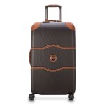 Delsey paris valise marron pour femme et homme - chatelet air 2. 0 trunk 4 double rolls 73 marron 171737 ...