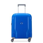 Delsey paris - clavel - valise cabine rigide 55 cm x 40 cm x 20 cm - 35 l - s - bleu electrique
