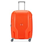 Valise soute rigide - delsey paris - clavel - 70 cm - 77 l - orange tangerine