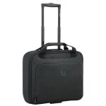 Trolley cabine souple - delsey paris - esplanade - 38x42x14 cm - 19 litres - noir profond