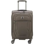 Delsey paris - helium dlx - valise cabine souple extensible - 55x35x28 cm - 42 litres - s - moka