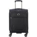 Delsey paris - helium dlx - valise cabine souple slim - 55x40x20 cm - 35 litres - s - noir