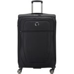 Delsey paris valise noir pour femme et homme - helium dlx expandable 4 double rolls trolley 78 105507 ...
