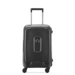 Delsey paris - moncey - valise cabine rigide 55 cm x 35 cm x 25 cm - 38 l - s - noir