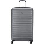 Delsey paris - segur 2. 0 - valise grande taille rigide - 79x50x34 cm - 109 litres - xl - gris