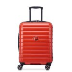 Delsey paris - shadow 5. 0 - valise cabine rigide 55 cm x 39 cm x 20 cm - 35 l - s - rouge intense