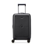 Delsey paris - turenne 2. 0 - valise cabine rigide 55 cm x 35 cm x 23 cm - 37 l - s - noir