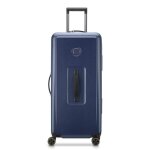 Delsey paris - turenne 2. 0 - valise soute rigide 80 cm x 36 cm x 37 cm - 90 l - xxl - bleu nuit