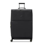 Delsey paris - turenne soft - valise soute souple 82 cm x 54 cm x 37 cm - 136 l - xxl - noir