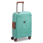 Delsey paris - valise cabine 4 roues 55cm moncey slim - amande - 11087