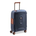 Valise cabine - delsey paris - moncey - 55cm - rigide - 4 roulettes - encre