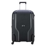 Valise soute - delsey paris - clavel - 76cm - noir - rigide - 4 roulettes 360