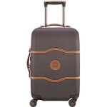 Delsey - valise trolley cabine rigide - chocolat - taille s - v : 39. 41 l - 55 x 35 x 25 cm