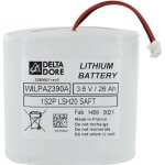 Batterie - delta dore - cs 8000 - si - sef tyxal + - 18 v - alimentation sirne 8 zones - dimensions ...