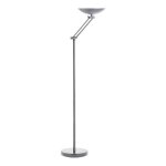 Lampadaire - dely 2. 0 - gris m�tal - led - articul� - int�rieur