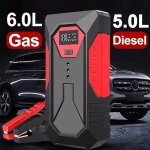D�marreur de saut de voiture portable 800a dispositif de d�marrage essence diesel 12v avec lamp led booster ...