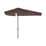 Demi - parasol de balcon london chocolat