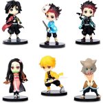 Demon slayer mini figurine 6 pièces démon slayer cake topper demon slayer actions figures set demon theme ... Demon slayer mini figurine 6 pièces démon slayer cake topper demon slayer actions figures set demon theme ...