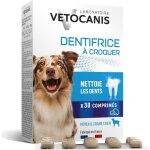Dentifrice  croquer anti - tartre - vetocanis - pour chien - 30 comprims