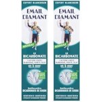 Dentifrice - email diamant - bicarbonate - blancheur - puret - clat 75 ml (lot de 2)