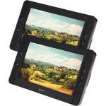 Lecteur dvd portable - denver - mtw - 1098 - 10 - deux crans - tlcommande incluse
