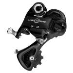 Drailleur arrire veloce noir 2x10v - campagnolo - chape moyenne - lger et efficace