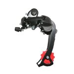 D�railleur vtt arri�re p2r 8 - 7v. noir tz grande chape � visser - compatible shimano jusqu� 30dts