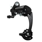 Derailleur vtt arriere p2r 9 - 8v. noir nine grande chape (compatible shimano jusqua 34dts)
