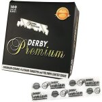 Derby 100 premium black lames de rasage